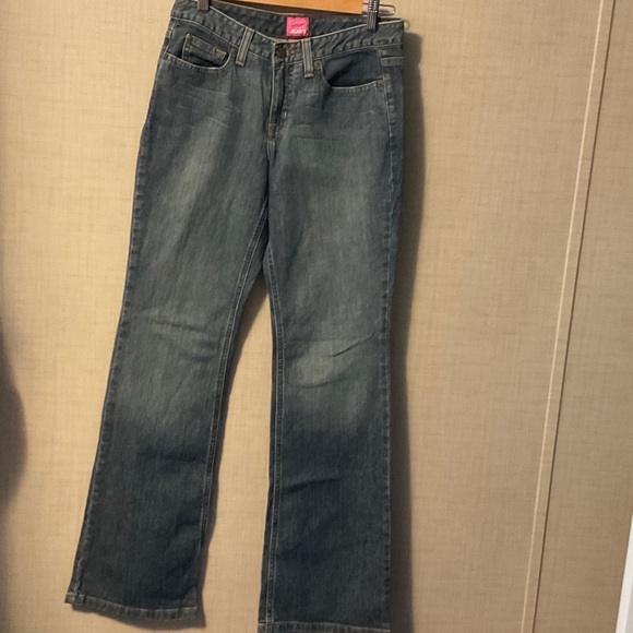Stylish Blue Boot Cut Women's Jeans - Picture 1 of 5